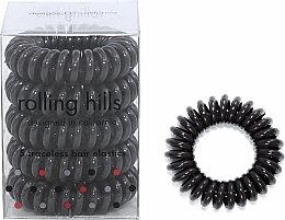 Düfte, Parfümerie und Kosmetik Spiral-Haargummis 5 St. dunkelbraun - Rolling Hills 5 Traceless Hair Rings Dark Brown
