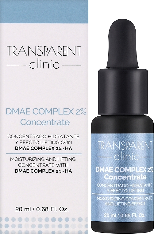 Gesichtskonzentrat - Transparent Clinic DMAE Complex 2% Concentrate — Bild N2