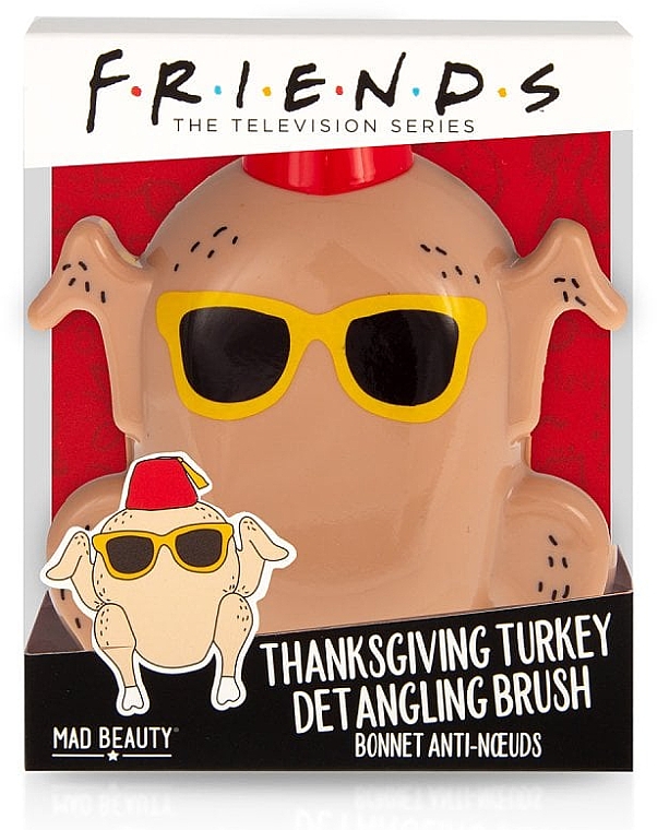 Haarbürste Truthahn - Mad Beauty Friends Turkey Detangler Brush — Bild N2