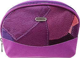 Kosmetiktasche Patchwork 94415 violett - Top Choice — Bild N1