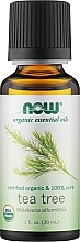 Düfte, Parfümerie und Kosmetik Ätherisches Teebaumöl aus biologischem Anbau - Now Foods Organic Essential Oils 100% Pure Tea Tree