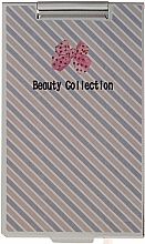 Düfte, Parfümerie und Kosmetik Kosmetischer Taschenspiegel quadratisch 85574 in diagonalen Linien - Top Choice Beauty Collection Mirror