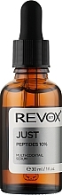 Düfte, Parfümerie und Kosmetik Verjüngendes Gesichtsserum mit 10% Peptiden - Revox Just Peptides 10%