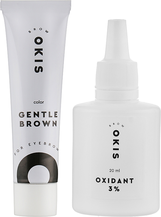 Gesichtspflegeset - Okis Brow (Creme 4x15ml + Oxidationscreme 4x20ml) — Bild N3