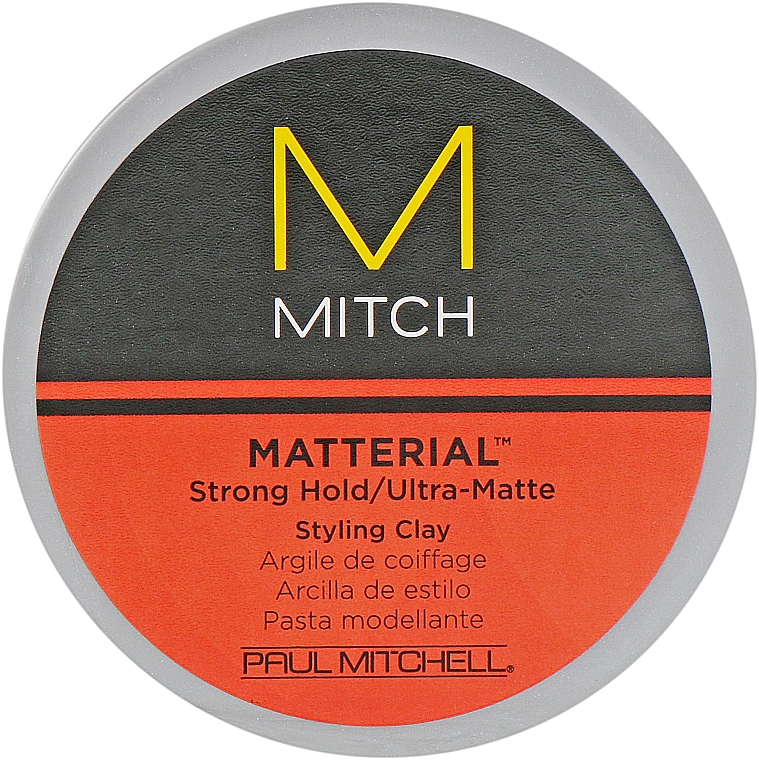 Ultra-matte Haarstylingpaste mit starkem Halt - Paul Mitchell Mitch Matterial Styling Clay — Bild N1