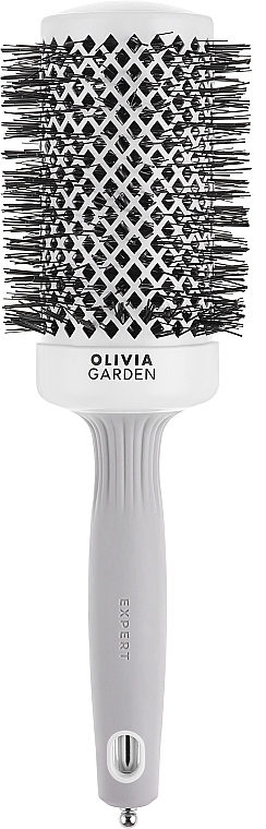 Rundbürste 55 mm - Olivia Garden Expert Blowout Shine White & Grey — Bild N1