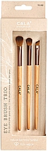 Düfte, Parfümerie und Kosmetik Make-up Pinselset 5-tlg. - Cala Bamboo Eye Brush Trio 76488