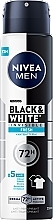 Düfte, Parfümerie und Kosmetik Deospray Antitranspirant - NIVEA Invisible For Black&White Fresh 48 hour