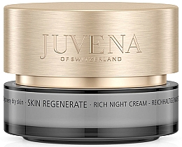 Düfte, Parfümerie und Kosmetik Reichhaltige regenerierende Nachtcreme für trockene und sehr trockene Haut - Juvena Regenerate & Restore Rich Night Cream Dry to Very Dry Skin