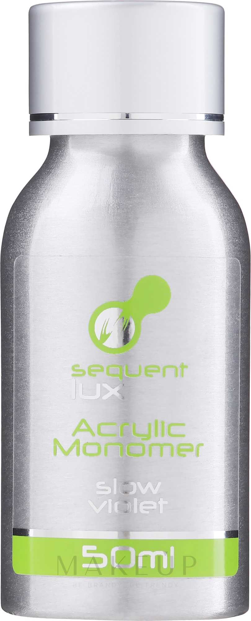 Acrylmonomer - Silcare Sequent Liquid Lux Slow Violet — Foto 50 ml