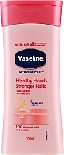 Intensiv pflegende Hand- und Nagelcreme mit Keratin - Vaseline Intensive Care Healthy Hands & Nails Keratin Cream — Foto N3