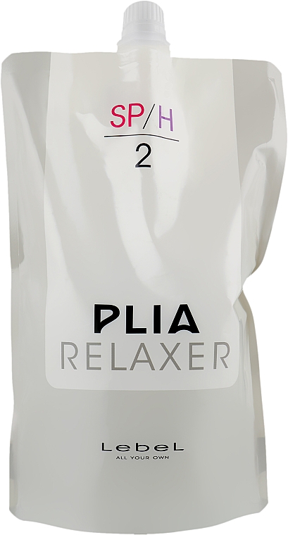 Fixiercreme für die sensorische Haarglättung, Schritt 2 - Lebel Plia Relaxer SP/H2 — Bild N1