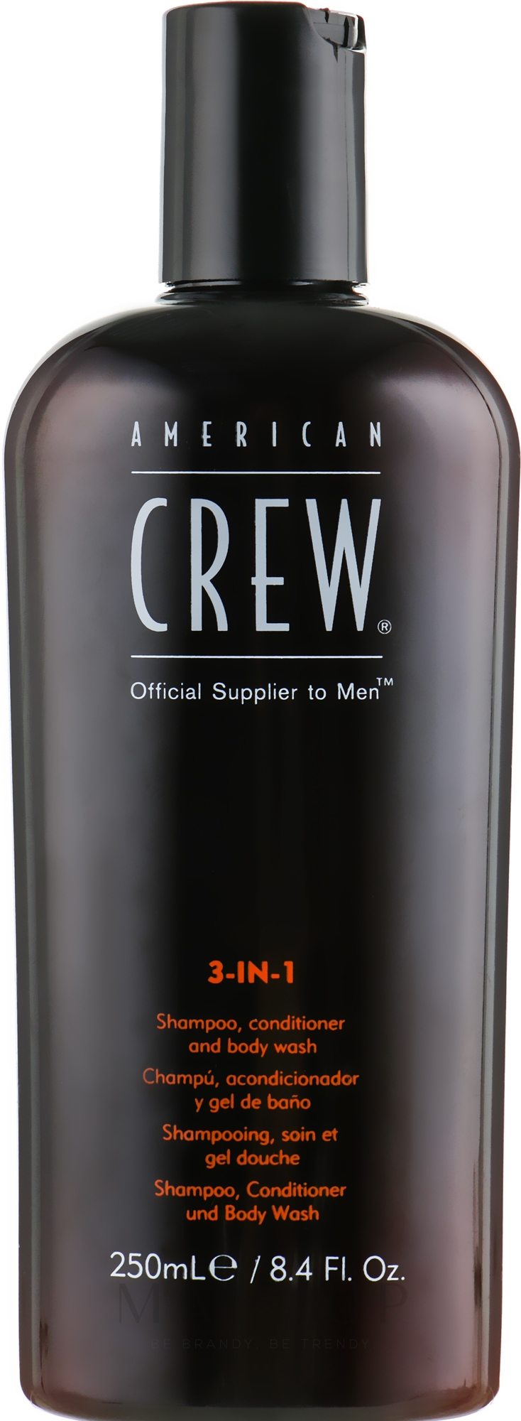 3in1 Shampoo, Conditioner und Duschgel - American Crew Classic 3-in-1 Shampoo, Conditioner&Body Wash — Bild 250 ml