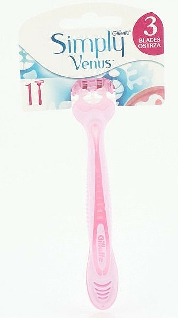 Einwegrasierer für Damen rosa - Gillette Simply Venus 3 — Bild N1