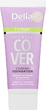 Düfte, Parfümerie und Kosmetik Deckende Foundation - Delia It's Real Cover Covering Foundation