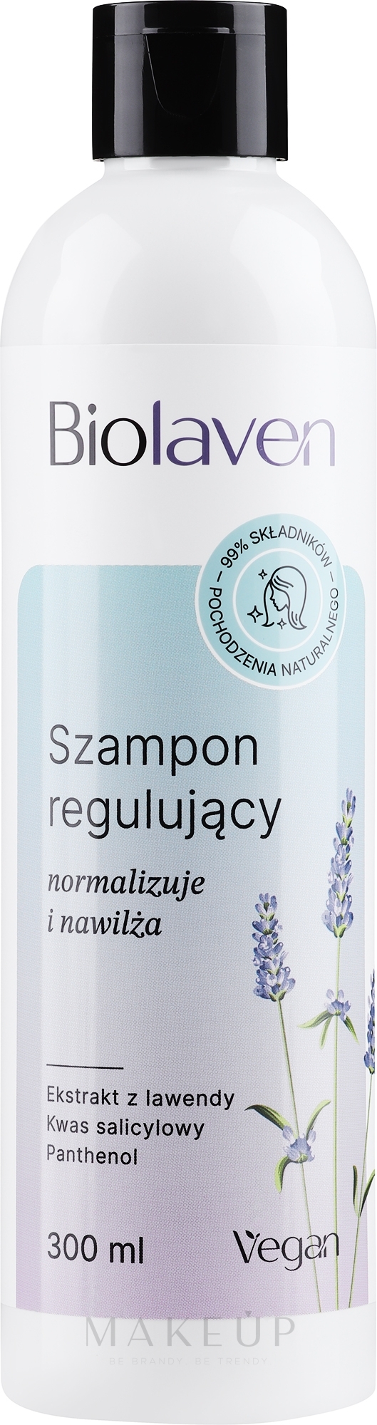 Normalisierendes und feuchtigkeitsspendendes Shampoo mit Lavendel und Weintraube - Biolaven Organic — Bild 300 ml