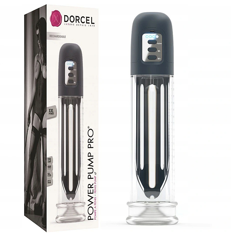 Elektrische Penispumpe für eine Penisvergrösserung - Marc Dorcel Power Pump Pro — Bild N1