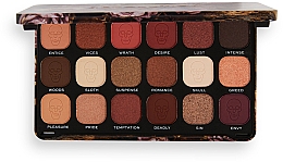 Lidschattenpalette - Makeup Revolution Forever Flawless Deadly Desire Eyeshadow Palette — Bild N1