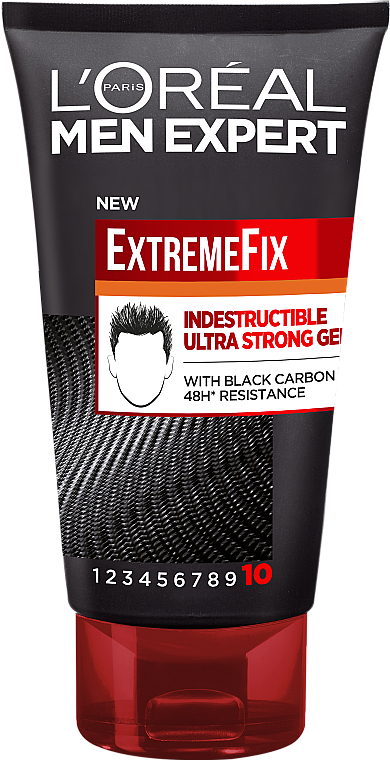 Haarstyling-Gel mit starkem Halt - L'Oreal Paris Men Expert ExtremeFix — Bild N1