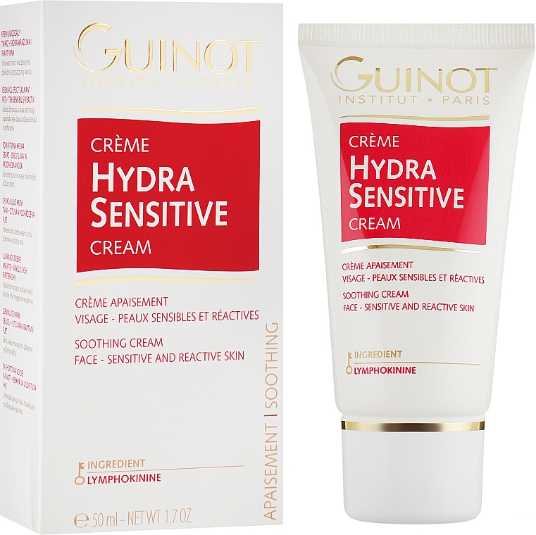 Beruhigende Gesichtscreme für empfindliche und reaktive Haut - Guinot Hydra Sensitive Face Cream — Bild N2