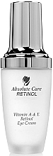 Düfte, Parfümerie und Kosmetik Anti-Aging-Augencreme mit Vitamin A und E - Absolute Care Retinol Eye Cream