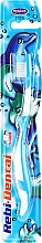 Kinderzahnbürste weich Rebi-Dental M16 blau - Mattes — Bild N1
