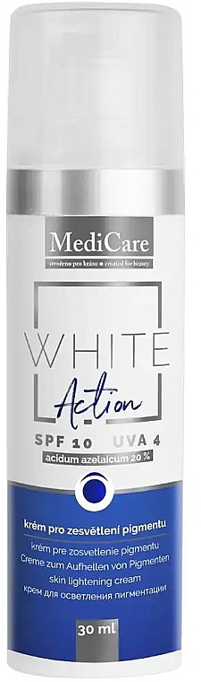 Aufhellende Gesichtscreme - SynCare MediCare White Action Cream SPF10 — Bild N1