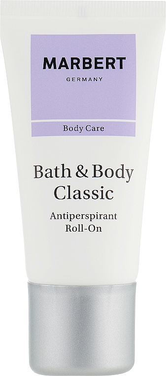 Deo Roll-on Antitranspirant - Marbert Bath & Body Classic Antiperspirant Roll-On — Bild N2