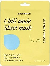 Revitalisierende Gesichtsmaske - Pharma Oil Chill Mode Sheet Mask  — Bild N1