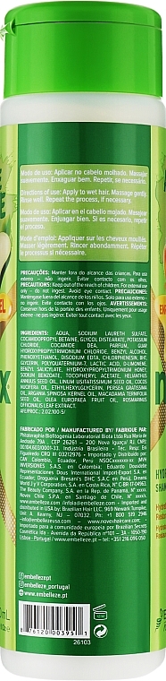 Feuchtigkeitsspendendes Haarshampoo mit Avocadoöl und Honig - Novex Avocado Oil Hydrating Shampoo — Bild N2