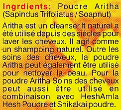 Reinigungspuder mit natürlichen Kräutern für fettiges Haar - Hesh Aritha Powder Shampoo — Bild N4