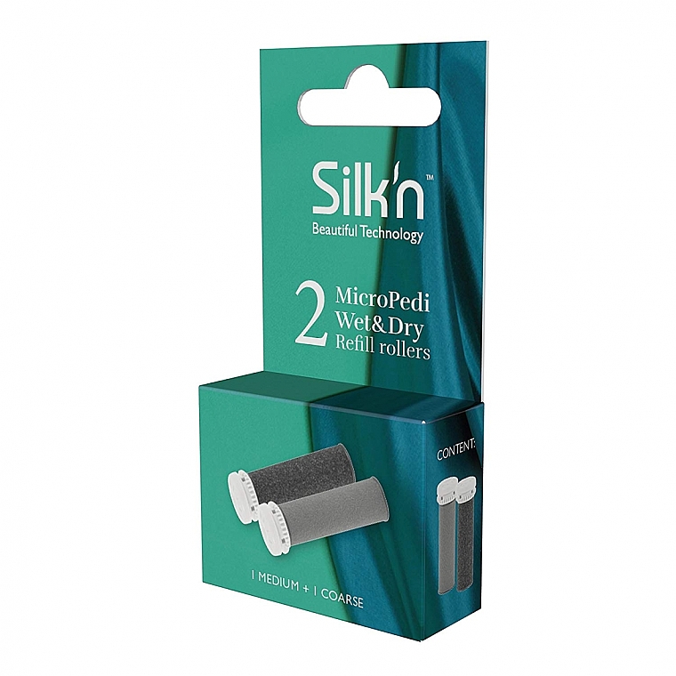 Reinigungsköpfe - Silk'n Micro Pedi Wet&Dry — Bild N1