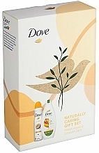 Set - Dove Naturally Caring Gift Set (sh/gel/250ml + deo/spray/150ml) — Bild N2