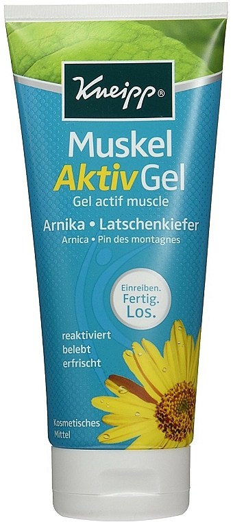 Kühlgel mit Arnika - Kneipp Arnica Muscle Active Gel — Bild N1
