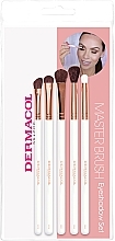 Düfte, Parfümerie und Kosmetik Dermacol Master Brush Rose Gold Eyeshadow Set  - Make-up-Pinselset 5-tlg.