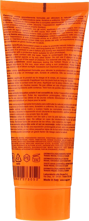 Bräunungsbeschleuniger-Creme für Körper und Gesicht - Rougj+ Intensifying Tanning Cream — Bild N2