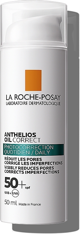 Sonnenschutzcreme für das Gesicht mit Salicylsäure SPF50+ - La Roche-Posay Anthelios Oil Correct — Bild N1
