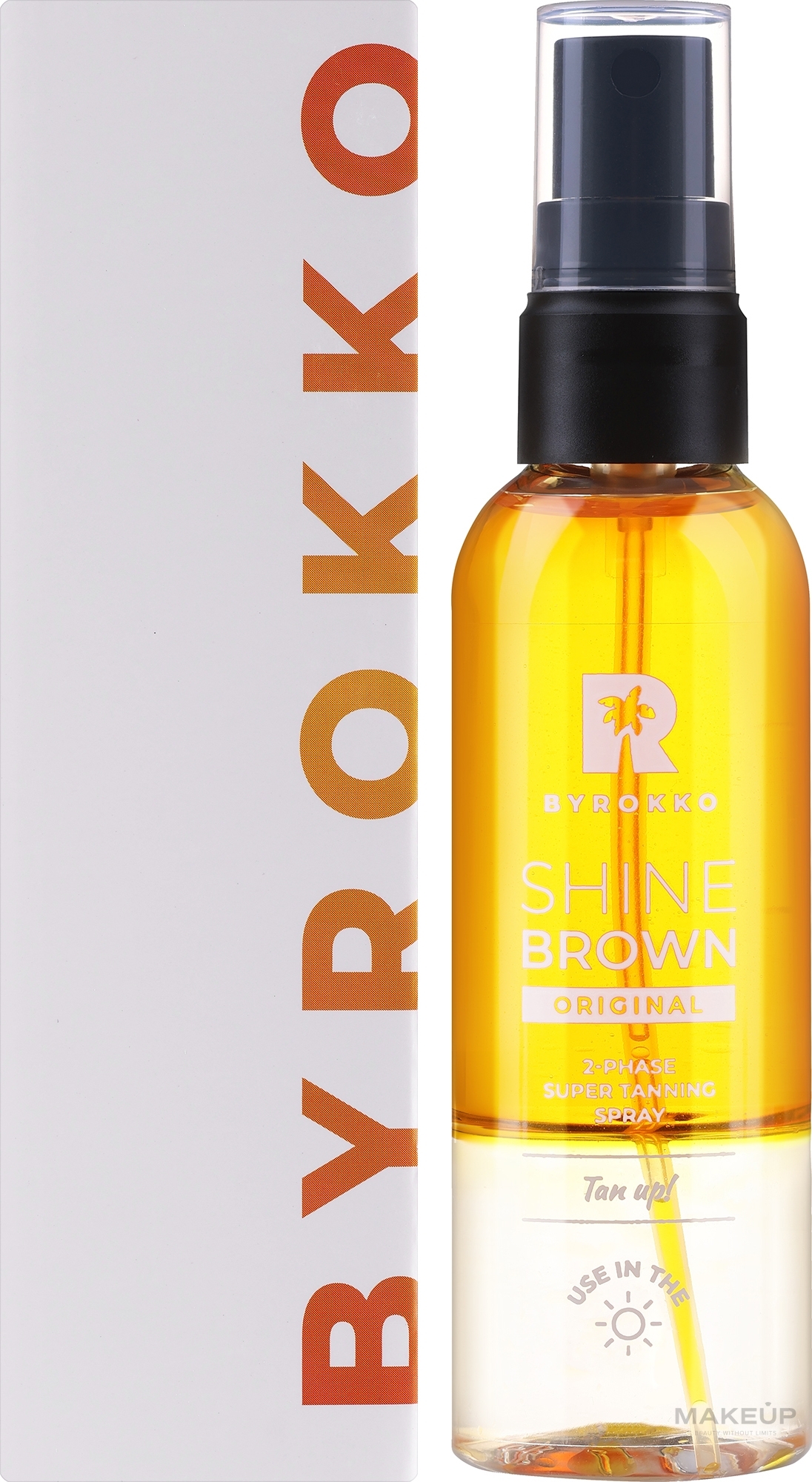 Zwei-Phasen-Bräunungsspray  - Byrokko Shine Brown Two-Phase Super Tanning Spray  — Bild 104 ml