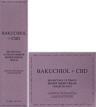 Gesichtspflegeset - London Botanical Laboratories Bakuchiol + Bakuchiol (Gesichtsserum 30ml + Gesichtscreme 50ml) — Bild N1