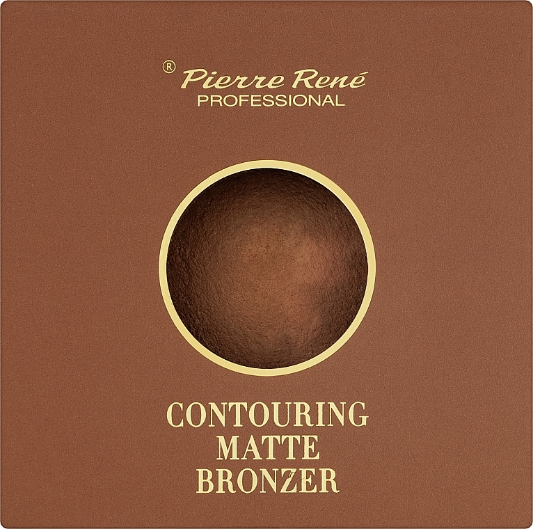 Mattierender Bronzer - Pierre Rene Contouring Matte Bronzer	 — Bild N2