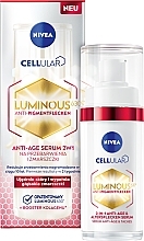Düfte, Parfümerie und Kosmetik 2in1 Gesichtsserum - NIVEA Luminous 630 Serum