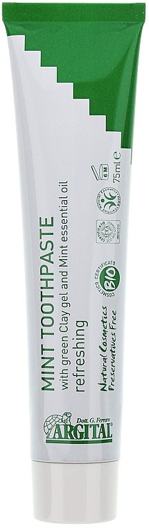 Zahnpasta - Argital Mint Toothpaste — Bild N2