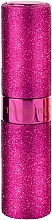 Düfte, Parfümerie und Kosmetik Nachfüllbarer Parfümzerstäuber rosa - Travalo Twist & Spritz Hot Pink Glitter