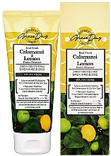 Gesichtsschaum mit Calamansi- und Zitronenextrakt - Grace Day Real Fresh Calamansi Lemon Foam Cleanser — Bild N3