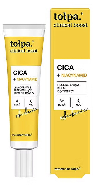 Regenerierende Gesichtscreme - Tolpa Clinical Boost Cica+Niacynamid — Bild N1