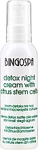 Detox Nachtcreme mit Stammzellen - BingoSpa Cream Detox At Night — Bild N1