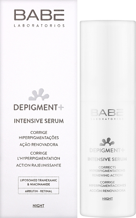 Intensives Nachtserum gegen Verfärbungen - Babe Laboratorios Depigment+ Intensive Serum  — Bild N2