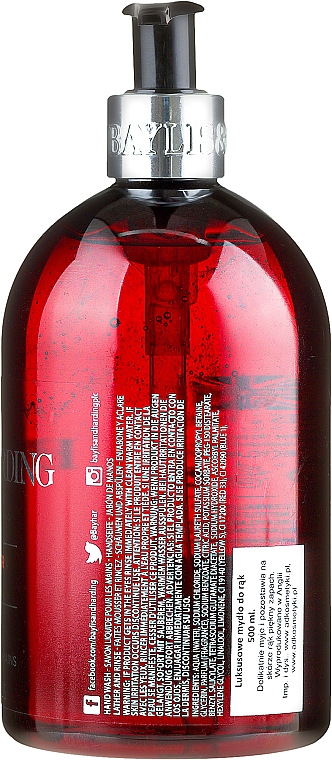 Flüssige Handseife mit Schöllkraut - Baylis & Harding Black Pepper & Ginseng Hand Wash — Bild N2