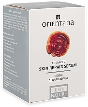 Düfte, Parfümerie und Kosmetik Gesichtsserum - Orientana Advanced Skin Repair Serum Reishi Cerafluid 5% 