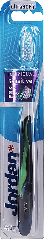 Zahnbürste weich blau und Polarlicht - Jordan Individual Sensitive Ultrasoft — Bild N1